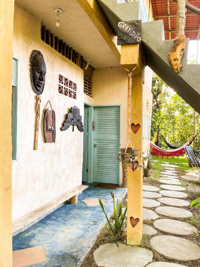 Eco Hostel Bosque Di Barro Velha Boipeba Luaran gambar