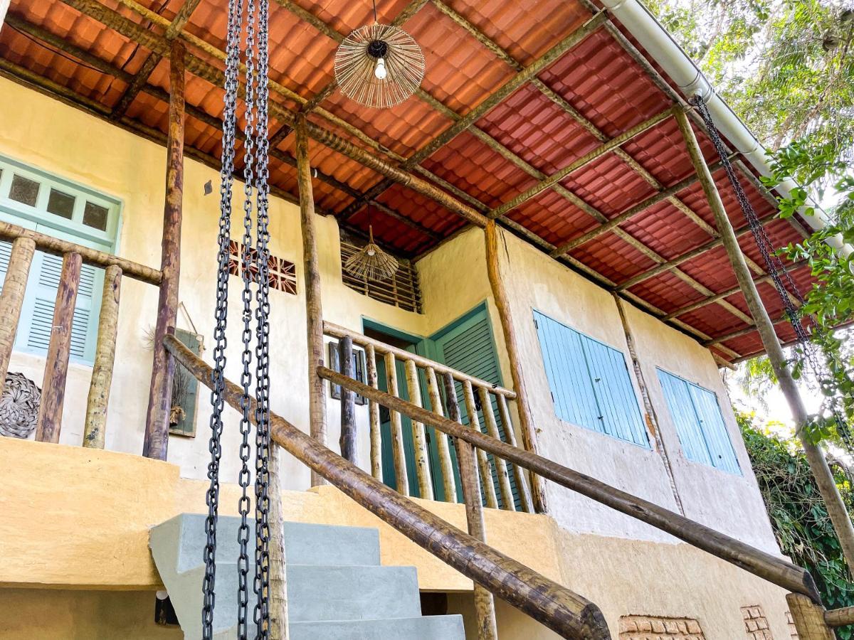 Eco Hostel Bosque Di Barro Velha Boipeba Luaran gambar