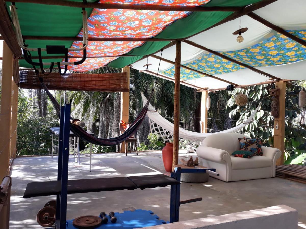 Eco Hostel Bosque Di Barro Velha Boipeba Luaran gambar