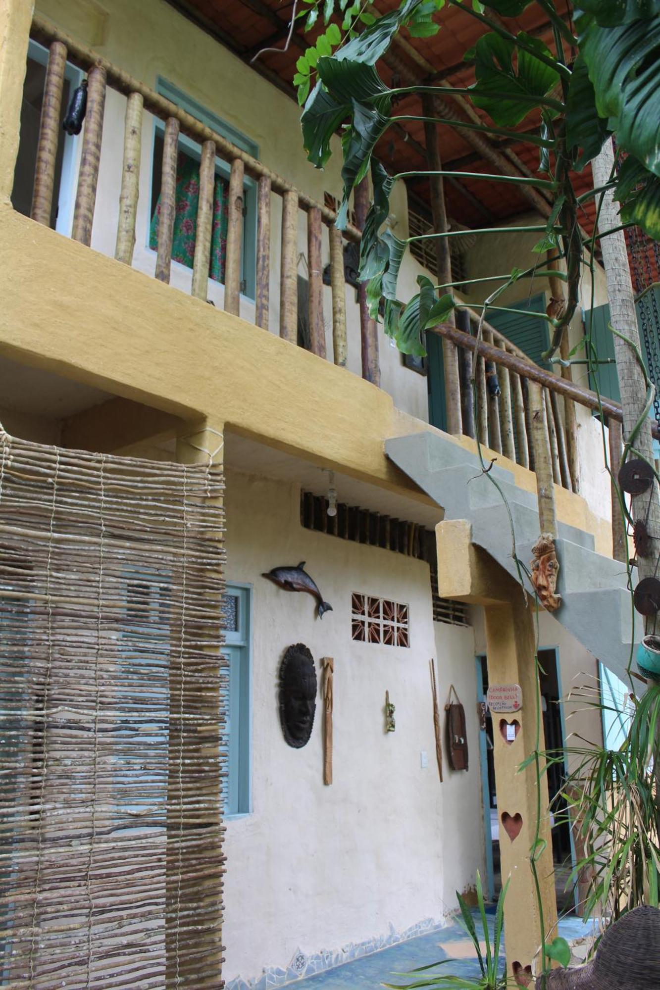 Eco Hostel Bosque Di Barro Velha Boipeba Luaran gambar