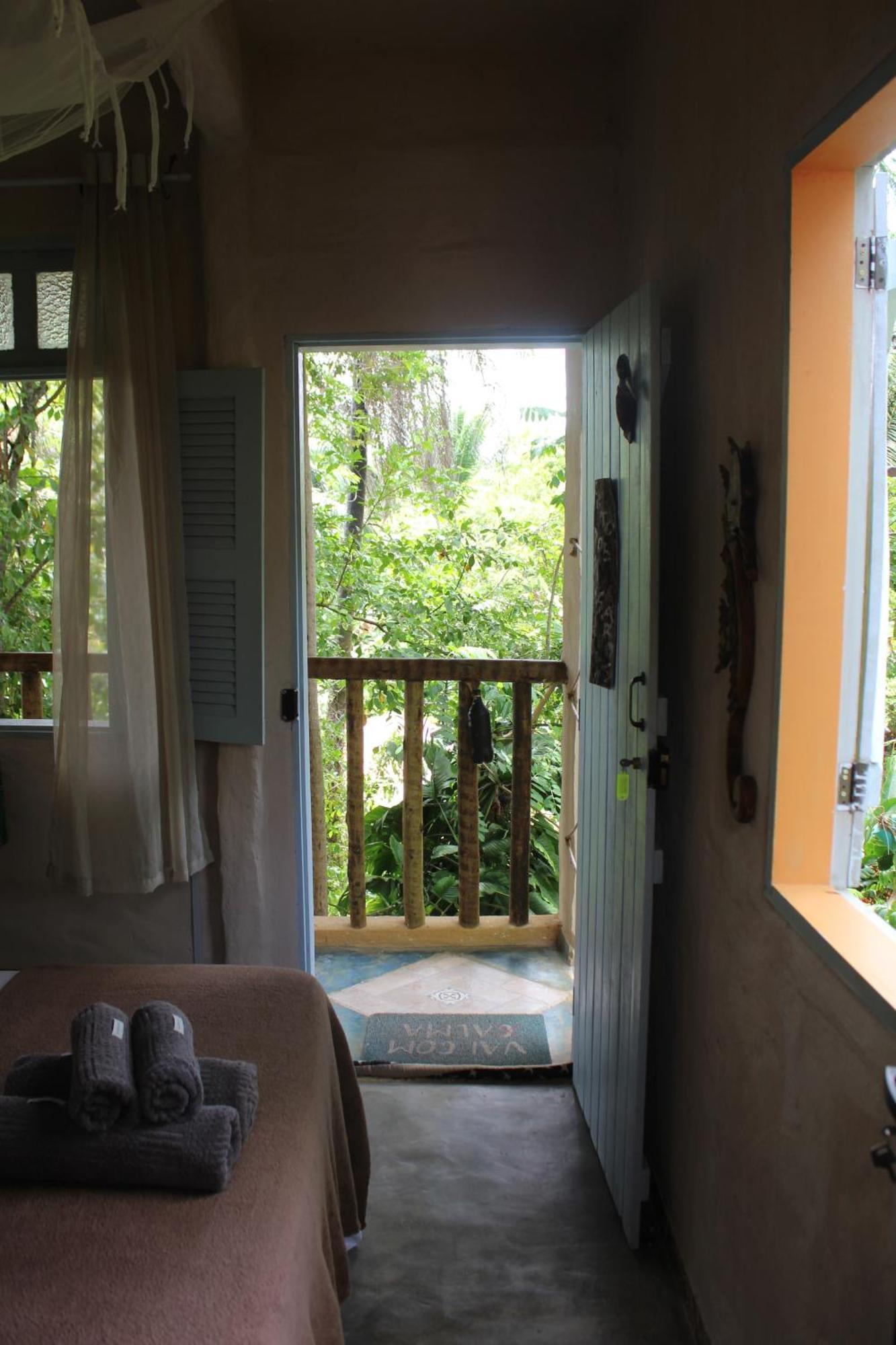 Eco Hostel Bosque Di Barro Velha Boipeba Luaran gambar