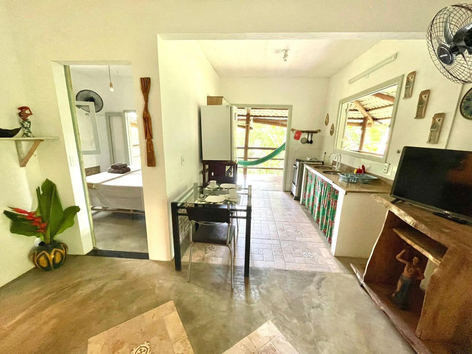Eco Hostel Bosque Di Barro Velha Boipeba Luaran gambar