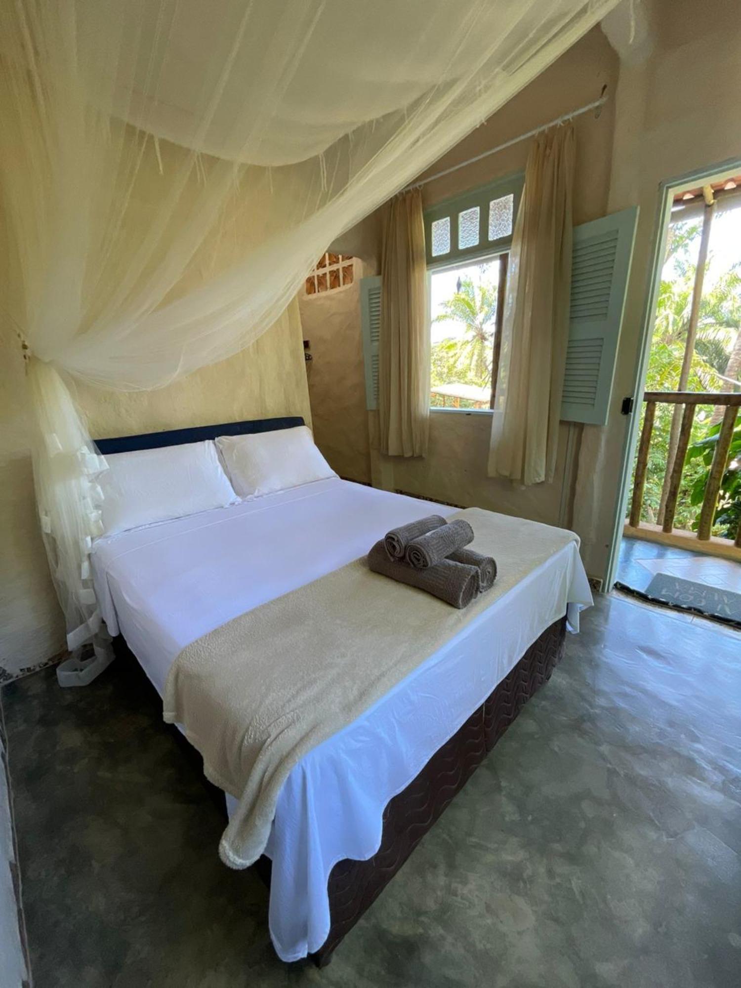 Eco Hostel Bosque Di Barro Velha Boipeba Luaran gambar