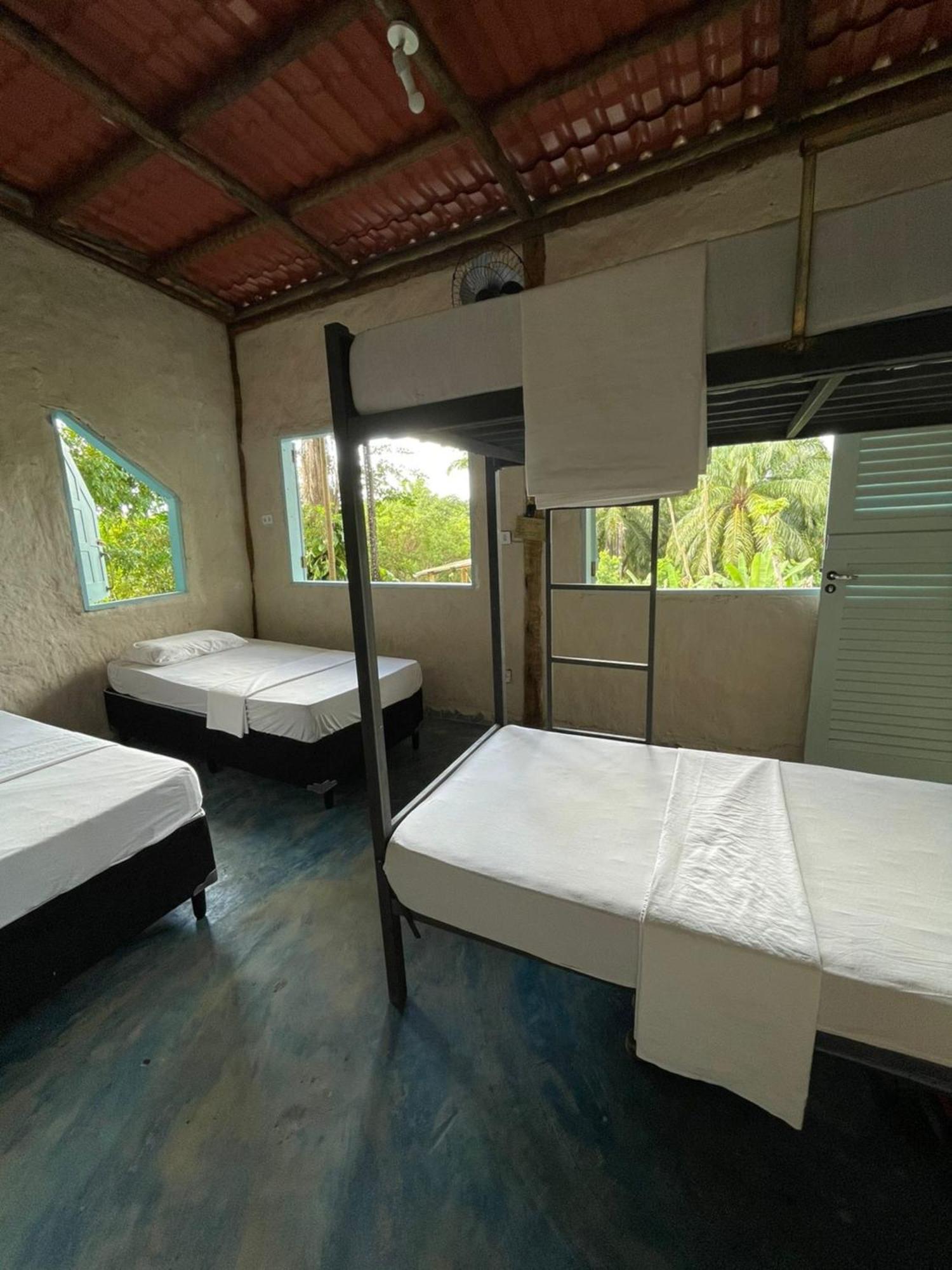 Eco Hostel Bosque Di Barro Velha Boipeba Luaran gambar